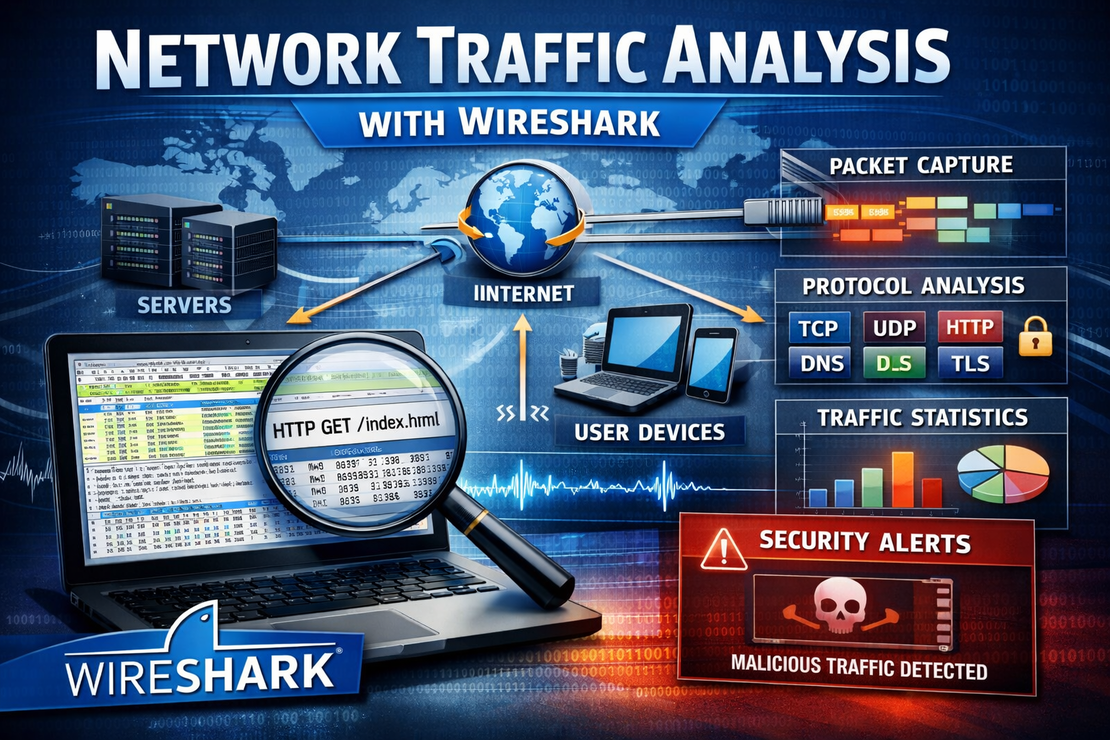 Network Traffic Analysis with Wireshark